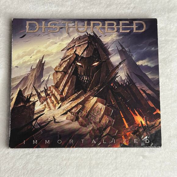 Disturbed – Immortalized CD Deluxe Edition 2015 Digipak w/ Bonus Tracks - Picture 1 of 7